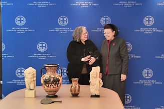 Греция вернула из США пять античных артефактов